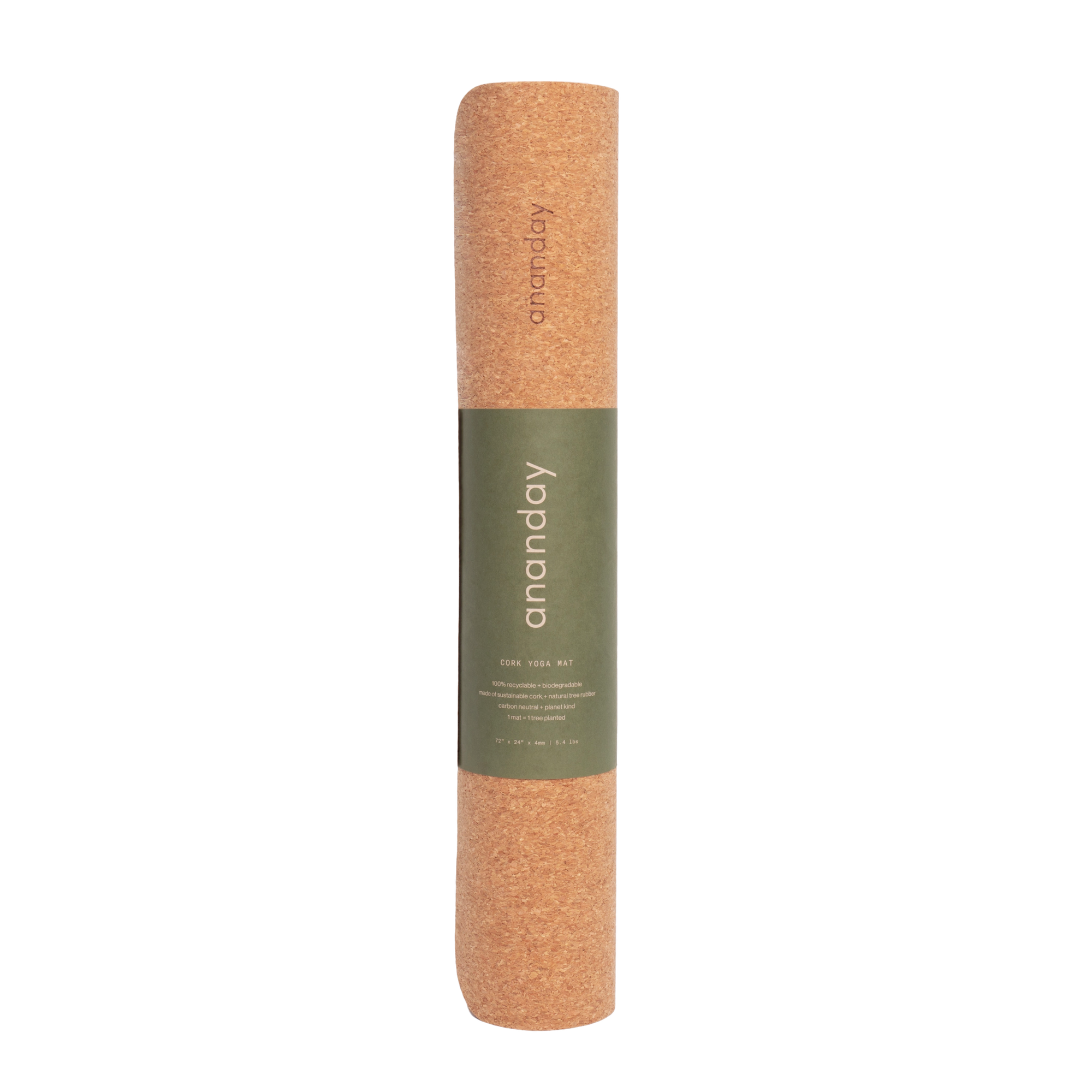 Ananday Cork Yoga Mat